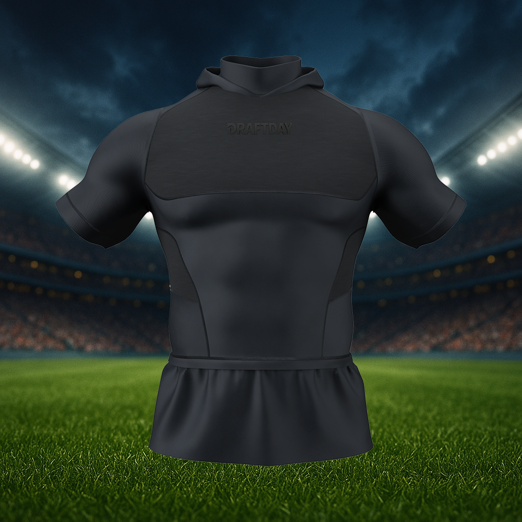 Hooded Short Sleeve Turtleneck Compression+ Shirt